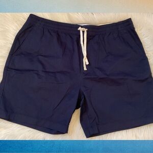 J. Crew Factory 6” Lightweight Stretch Dock Shorts - NWT - Size XL - Navy